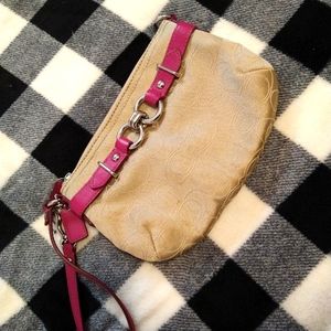 Coach wrist bag